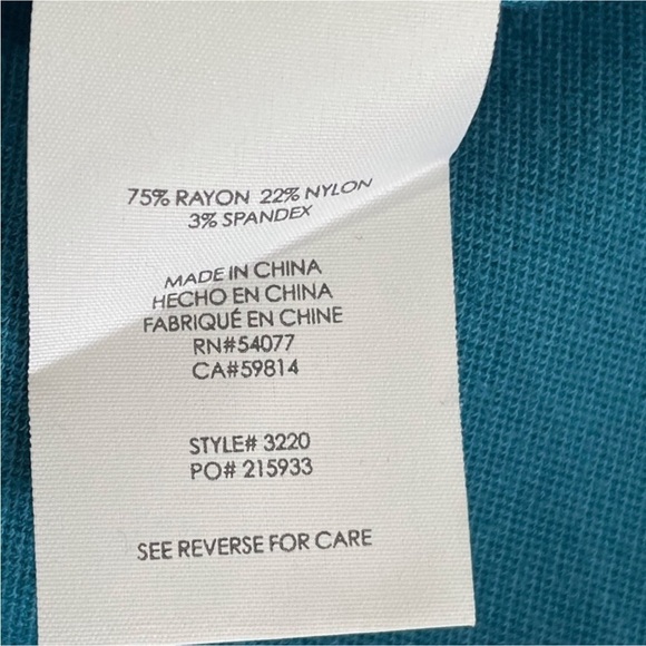 CABi Turquoise Sigourney Pencil Skirt - Picture 6 of 7